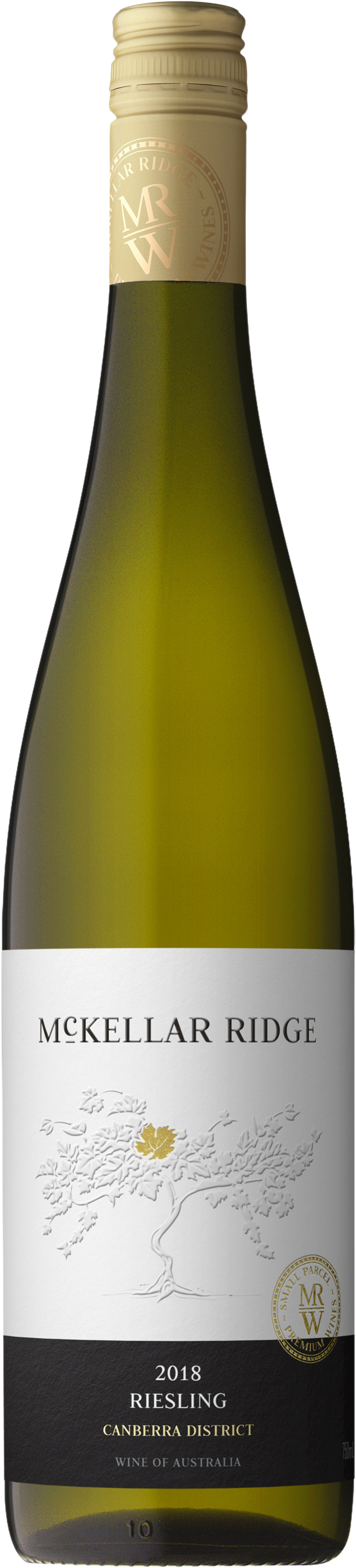 McKellar Ridge Wines Canberra District Riesling 2018